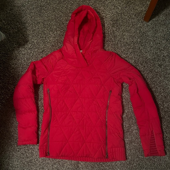 Lululemon Hot Pink Quilted Down Hoodie/Jacket - Picture 1 of 4